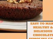 Chocolate Semolina Cake Recipe Kids (Microwave Oven Methods)