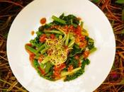 Urap: Indonesian Cooked Vegetable Salad with Coconut Lime Dressing