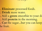 Steps Being Healthier Today!