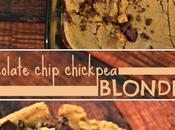 Chocolate Chip Chickpea Blondies {vegan, Gluten Free}