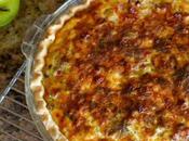 Fennel, Onion, Apple, Cheddar, Sage Quiche