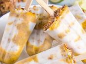 Tropical Vegan Breakfast Popsicles