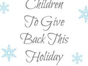 Teaching Children Give Back This Holiday Season
