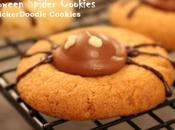SnickerDoodle Spider Cookies