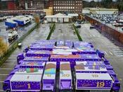 Cadbury Delivers Truckful Festive