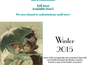 Boston Literary Magazine Winter Issue 2015