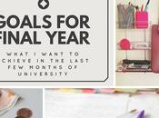 University: Goals Final Year