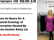 Entrepreneurs MERCER Opens Doors Evening Conversation Hosted News Anchor Betty