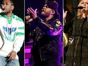 Kendrick Lamar, Adele, Weeknd Perform Grammys