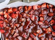 Chocolate Covered Strawberry Brownies Paleo)