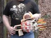 Watch: This Insane Minigun Made Coke Bottles Fire Arrows Full-Auto