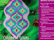 Caribbean Waves Bargello Ornament March/April Needlepoint Now!