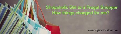 Shopaholic Girl Frugal Shopper Things Changed