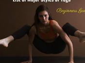 List Major Styles Yoga Beginners Guide