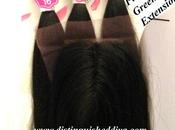 First Synthetic Green Fiber Hair Extension Zury Review