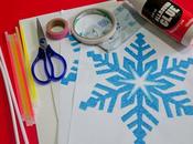 Creativity Glow Dark Snowflake Wands