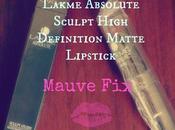 Review Swatches Lakmé Absolute Sculpt Hi-Definition Matte Lipstick Mauve