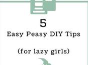 Lazy Girl’s Guide DIY: Hints Tips