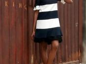 Graphic Stripe Dress