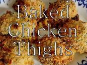 Cheesy Crispy Chicken Thighs