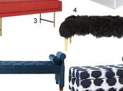 Look: Upholstered Benches