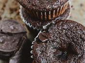 Whole Grain Chocolate Cupcakes with Fudge Mint Cookie Crunch @BevBirthdays