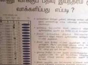 Indian Elections from Ballot Paper Have Cast Vote