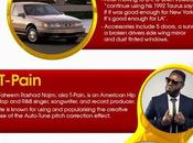 Craziest Cars Owned Celebrities Infographic