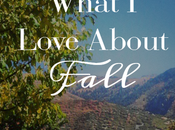 What Love About Fall Part