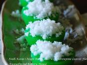 Kuih Kosui (Asian Rice Cakes with Screwpine Leaves Flavour)