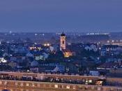 Novi City Serbia Banks Danube River.