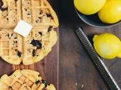 Lemon Blueberry Quinoa Waffles