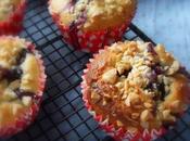 Warm Blueberry Almond Muffins