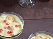 Mixed Fruit Custard Easy Dessert Recipe