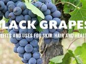 Black Grapes Benefits Uses Skin, Hair Health