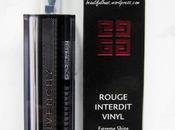 Review: Givenchy Rouge Interdit Vinyl Color Enhancing Lipstick