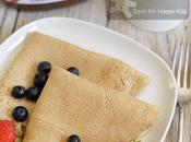 Basic Buckwheat Crepes Pancakes Gluten Free with Nice Texture