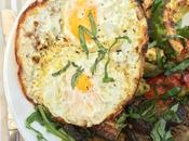 Grilled Vegetable Salad with Fried