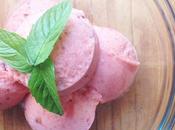 Roasted Strawberry Watermelon Sorbet (VEGAN)