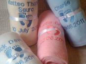 Personalised Blanket Threaded Rainbow