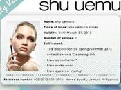 Your Uemura Beauty Visa Discount Voucher