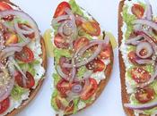 Beach Eats: Zesty Open Faced Summer Sandwich