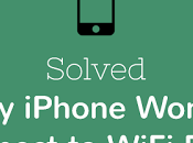 [Solved] iPhone Won’t Connect WiFi Anymore Error