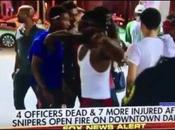 Video Aftermath Dallas Police Slaughter Appears Show Protesters DANCING ‘taunting’ Officers 7-Eleven Parking