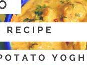 Paleo Indian Vegetarian Recipe Sweet Potato Yoghurt Gravy