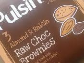 Pulsin Almond Raisin Choc Brownies