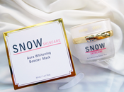 Snow Aura Whitening Booster Mask Review