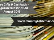Magazine Subscription Free Gift Bargains August 2016