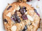 Almond Blueberry Breakfast Cookies (Gluten Free Refined Sugar Free)