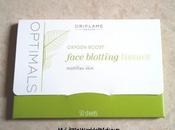 Oriflame Optimals Oxygen Boost Face Blotting Tissues Review!